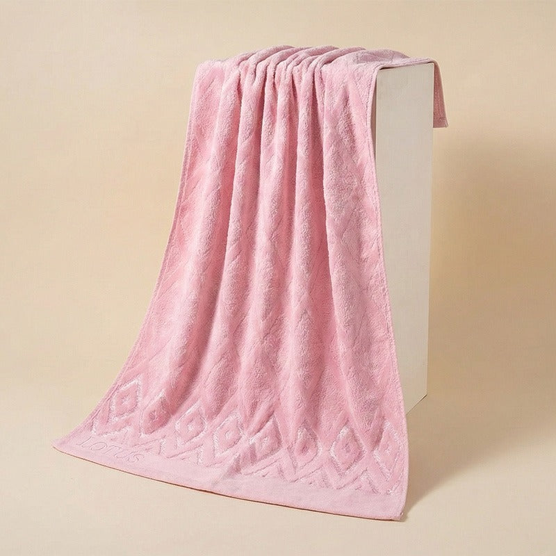 Soft Blush Sheared Velour Towel (50×90 cm)