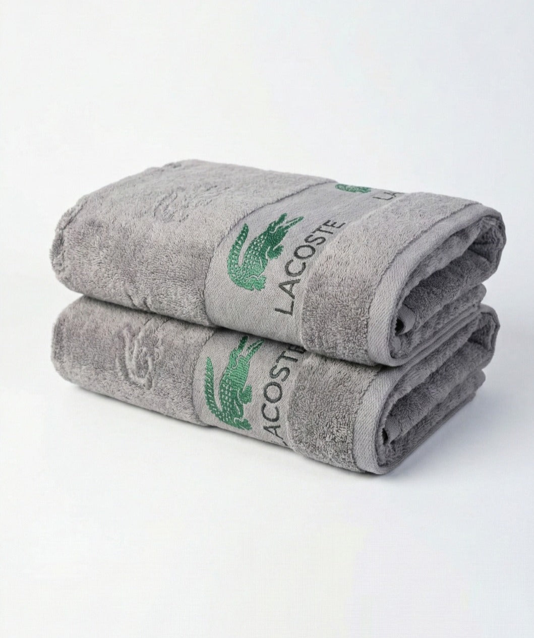 The VJ Luxury Sheared Velour Towels (Set of 2 Pcs)