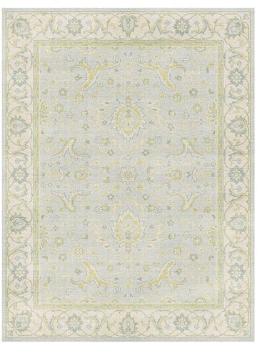 Serene Pastel Medallion Rug