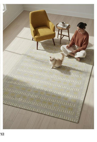 Golden Waves Rug
