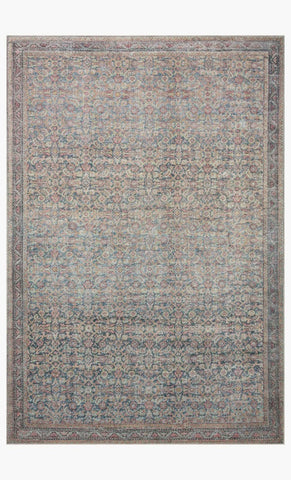Faded Grid Texture Rug
