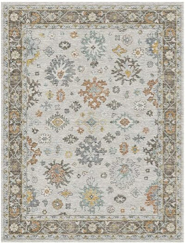 Elite Silver Oushak Rug