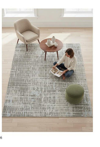 Steel Matrix Rug