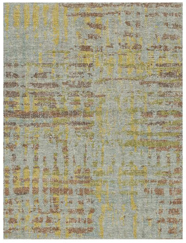 Distressed Luminous Abstract Rug