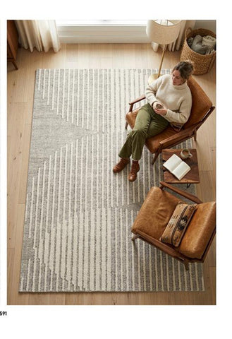 Ivory Ripple Rug
