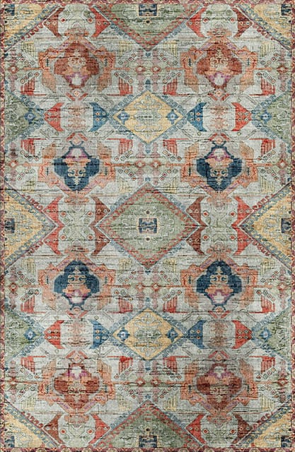 Prismatic Vision Abstract Rug