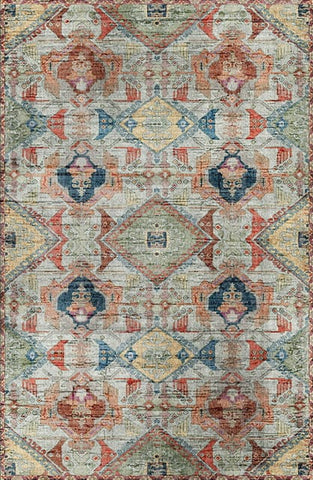 Prismatic Vision Abstract Rug
