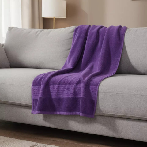 Elegant Mauve Terry Towel (70*140 cm)
