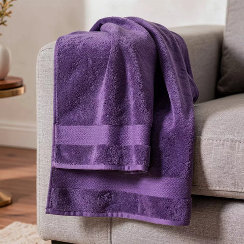 Elegant Mauve Terry Towel (70*140 cm)