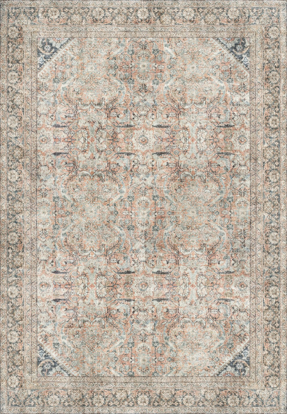 Faded Geo Diamond RUG