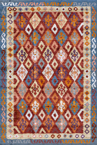 Ornate Southwestern Diamond Runner