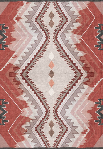 Rustic Southwestern Geometric Runner