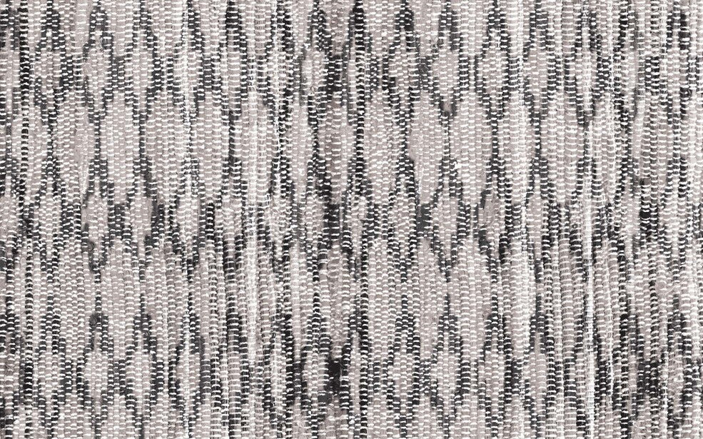 Monochrome Zigzag Kitchen Rug