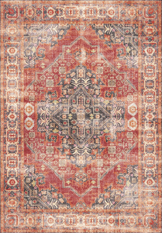 Vintage Traditional Medallion Rug