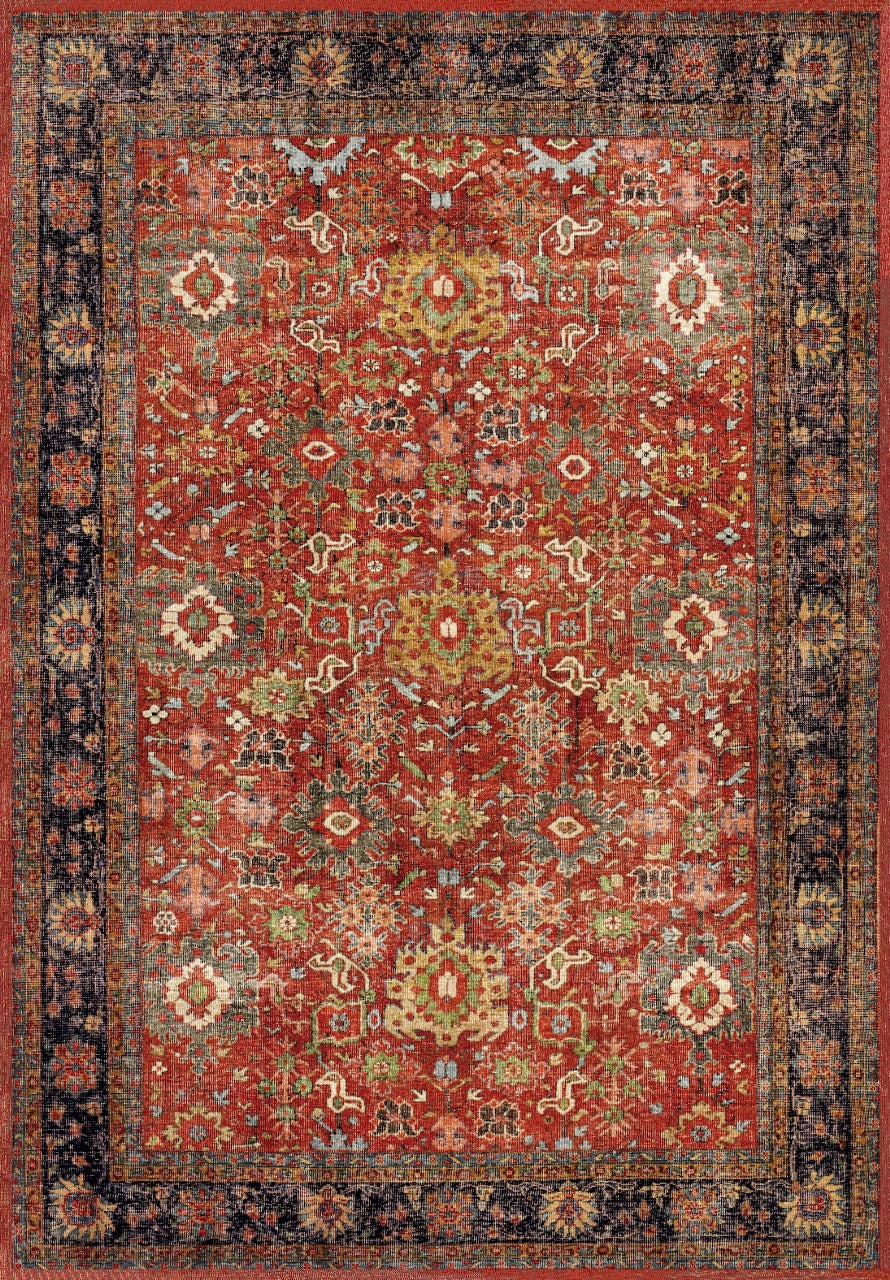 Crimson Heritage Medallion RUG